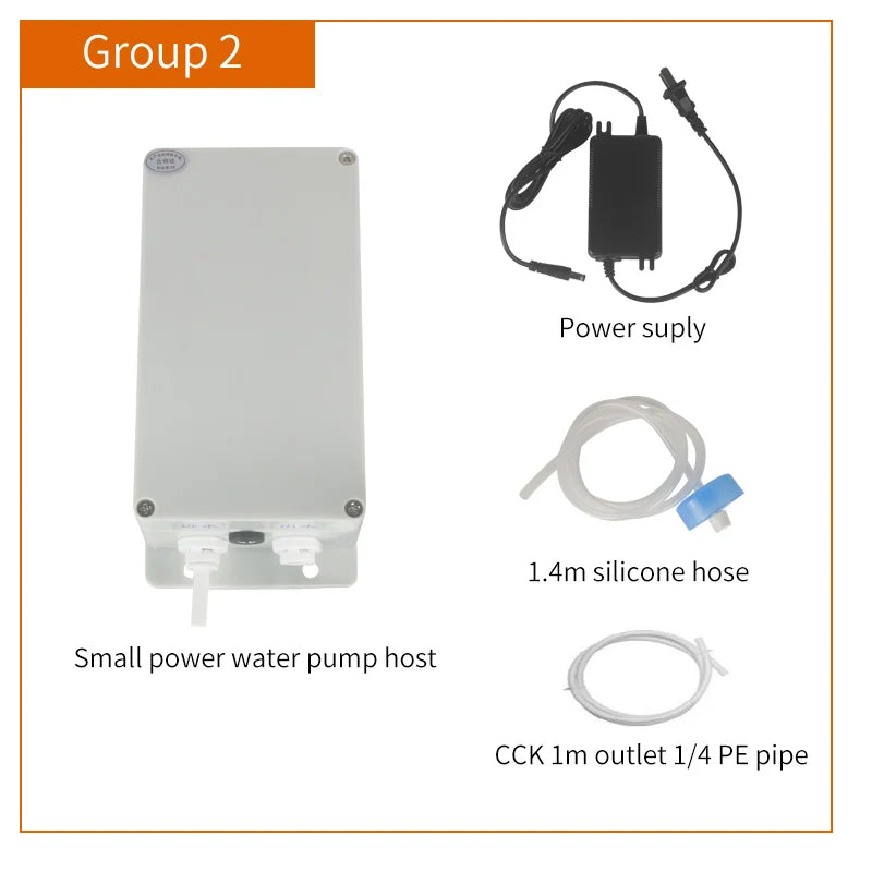 12V Electric Caravan Galley Water Pump 1.5 L/min Automatic Suction for Motorhome Boat Bottled Water System