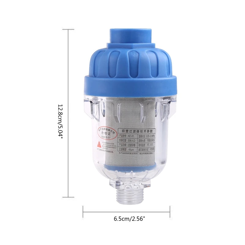 Universal Water heater Pre-Filter Water Filter Household Anti-scaling Purifier Shower Washing Machine Filter Tap Strainer