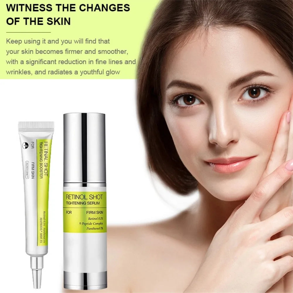 Retinal Shot Tightening Serum/Booster/Face Fift Cream Deep Hydration Moisturizating Firm Skin Reduces Fine Lines Minimizes Pores