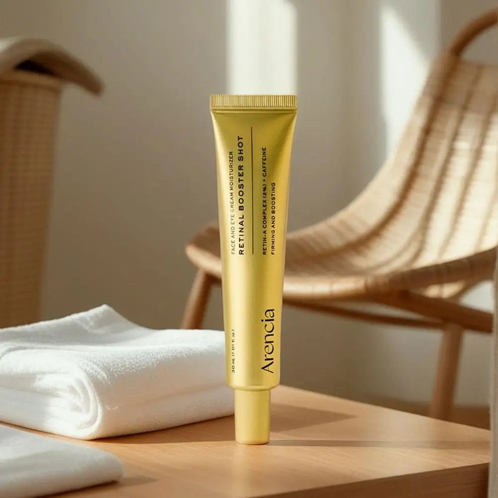 30ml Arencia Retinal Brighten Firming Boosting Moisturizer VitaminC Booster Shot Glutathione Face Eye Cream Day Night Cream Duo
