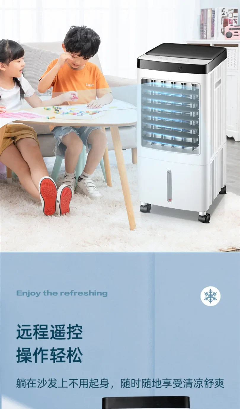 Superior Water Tank Visual Chiller Air Conditioner Fan 110V-220V Household Refrigeration Small Mobile Water Cooling Air Conditio