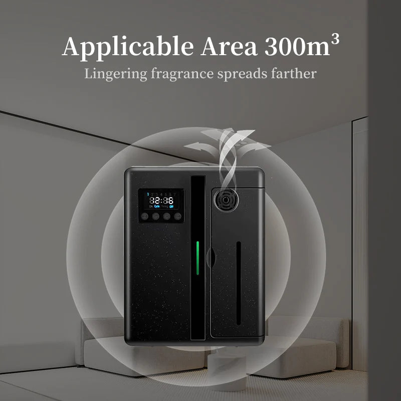 NAMSTE Room Aroma Fragrance Diffuser Wall Mounted Hotel Air Freshener Bluetooth Flavoring Diffuser For Perfume Essential Oil
