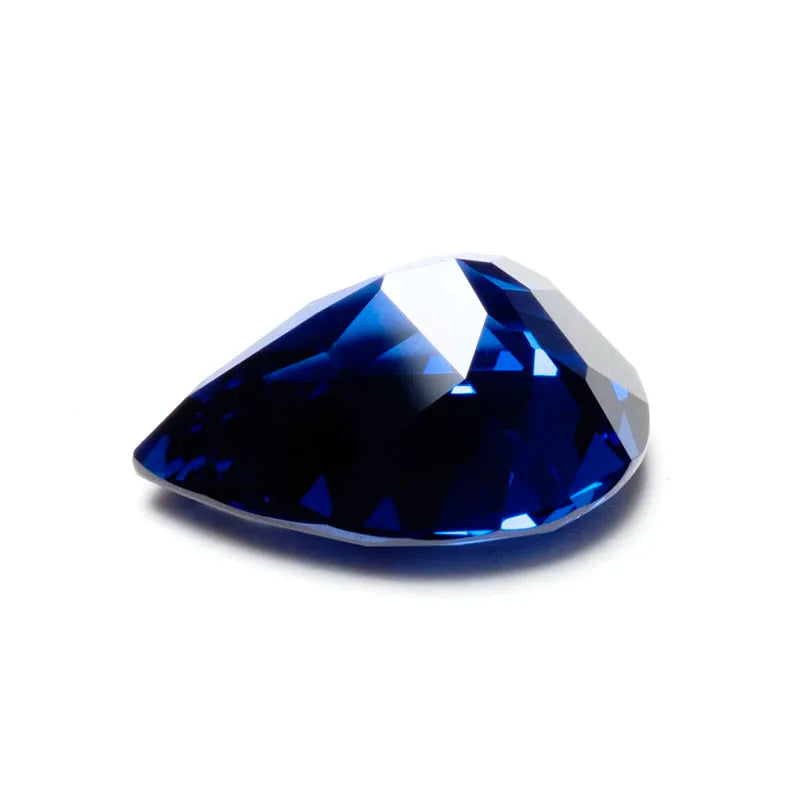 ABCLab Grown Sapphire Royal Blue Color Multiple Cuts Available Gems For Jewelry Setting&Custom Design Selectable Certificate