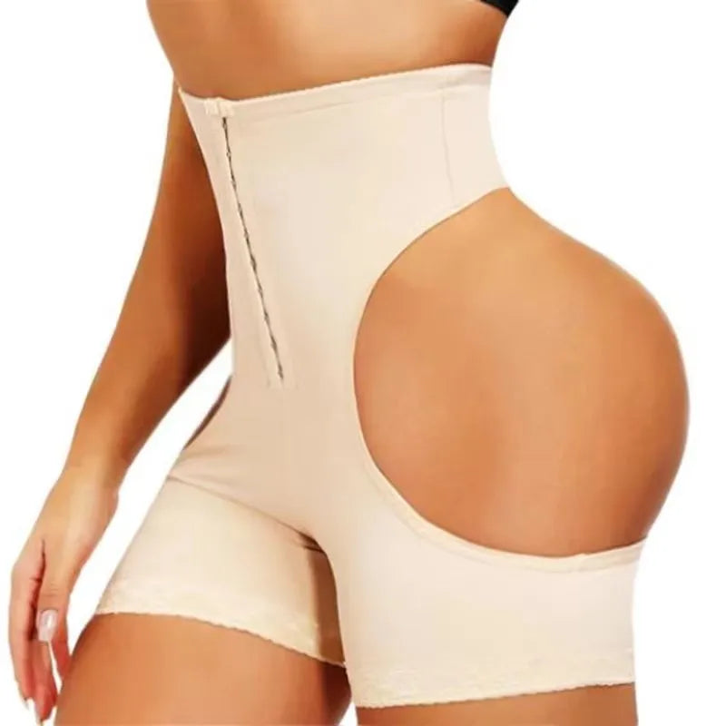 AfruliA Booty Enhancer Fajas Colombianas Girdle Tummy Control Panties Butt Lifter Body Shaper Postpartum Waist Trainer Shapewear
