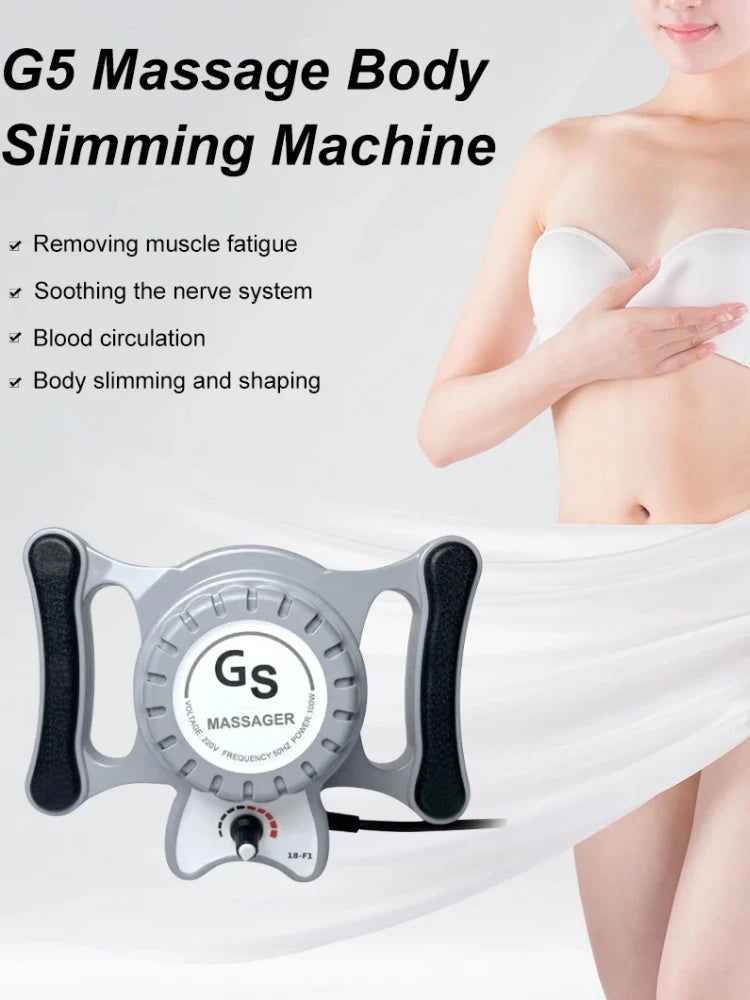 Portable G5 Vibrating Body Slimming Machine High Frequency Muscle Relieve Slimming Massager Fat Loss Anti Cellulite Device