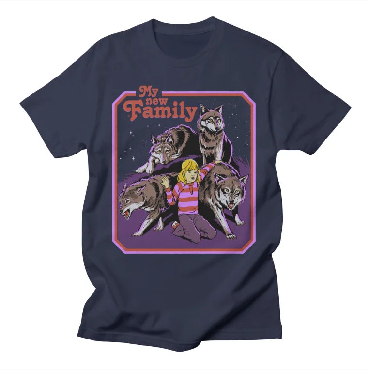 Classic Cartoon Anime, European and American Style Illustration, High Street Casual T-shirt, Men's and Women's Luxury  Top 2026