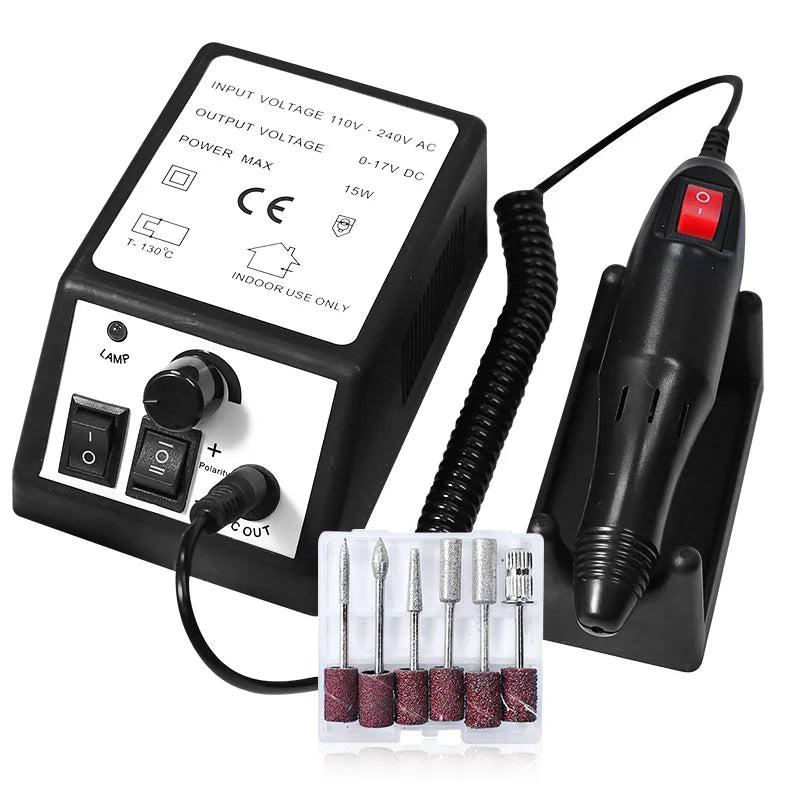 35000/20000 RPM Electric Nail Drill Machine Mill Cutter Sets for Manicure Nail Tips Manicure Electric Nails Pedicure File Tools