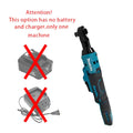 2026 Makita 18V Brushless Right Angle Impact Wrench, Cordless Ratchet Wrench with LED Light & Variable Speed