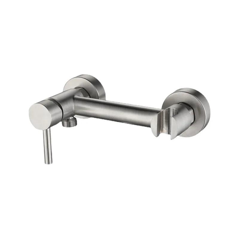 Stainless Steel Bidet Faucet Hygienic Shower Bidet Sprayer Single Handle Bathroom Shattaf Hot Cold Water Mixer Toilet Gun Set