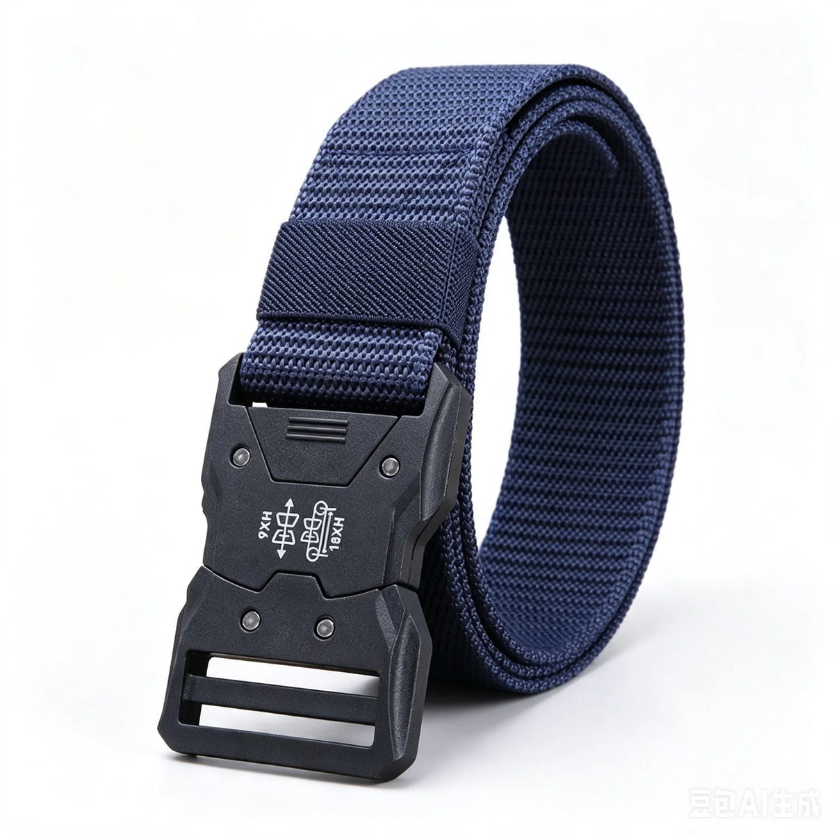 Men's Tactical Belt Versatile Durable Nylon Canvas Belt Outdoor Hunting Automatic Buckle Military Training Pants Belt for Men