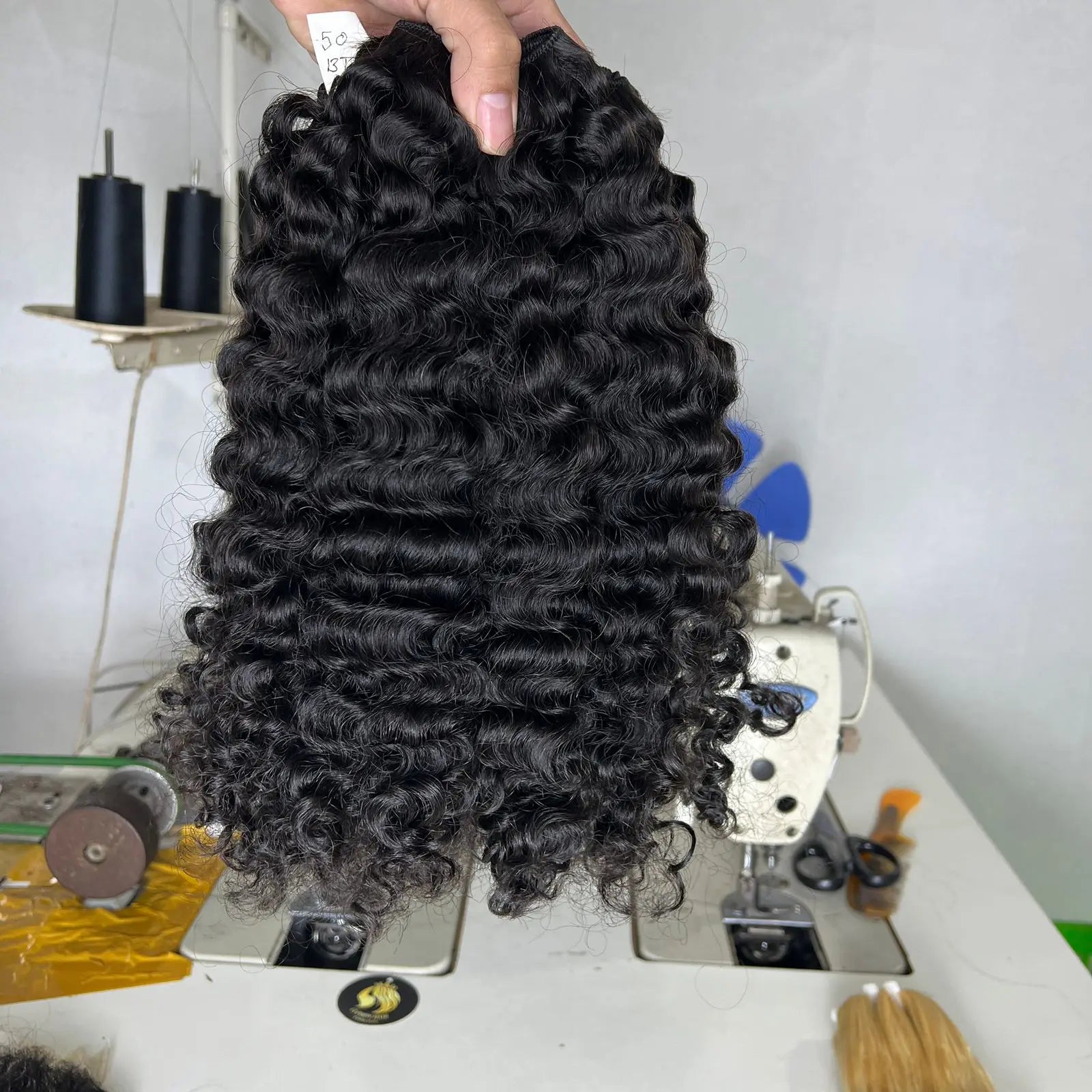 CDYHAIR Wholesale Price Beautiful High Quality Vietnamese Curly Human Extensions Machine Double Weft Super Double Drawn Piano