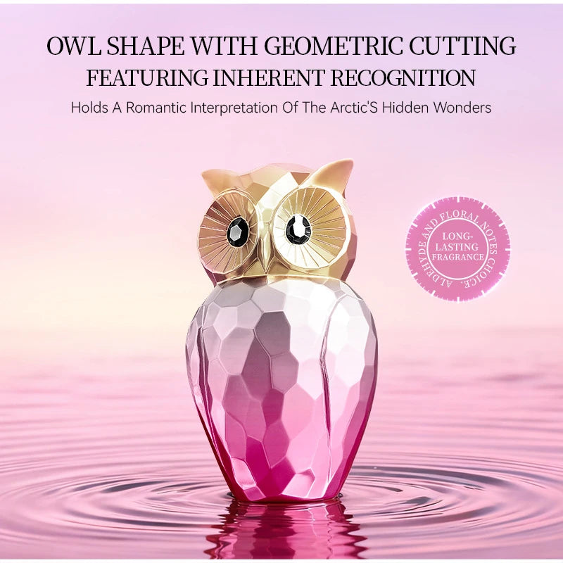 Perfume Spray,Coffee Vanilla Floral Fruity Women Scent,Owl Queen Citrus/Peony/ Jasmine/Musk/Sandalwood/Patchouli Fragrance Mist