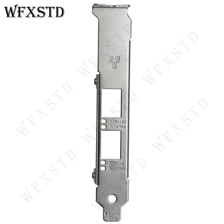 Full Heigh Baffle Profile Bracket For Intel E10G42BTDA X520-DA2 82599ES E10G42BFSR X520-SR2 X710-DA2 Support Board