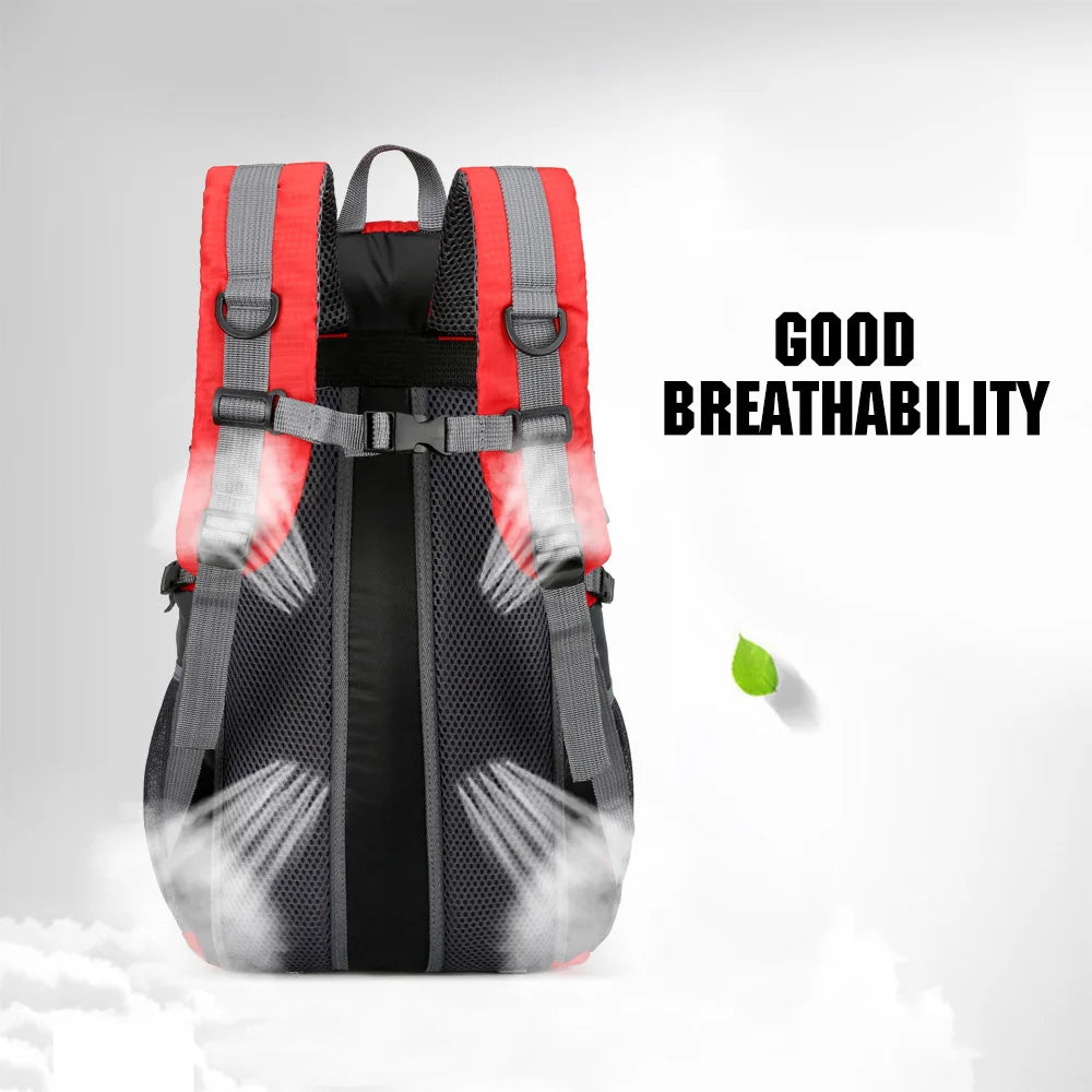 Hiking Backpack 40L Waterproof Lightweight Outdoor Hiking Trekking Daypack Travel Backpack for Men Women
