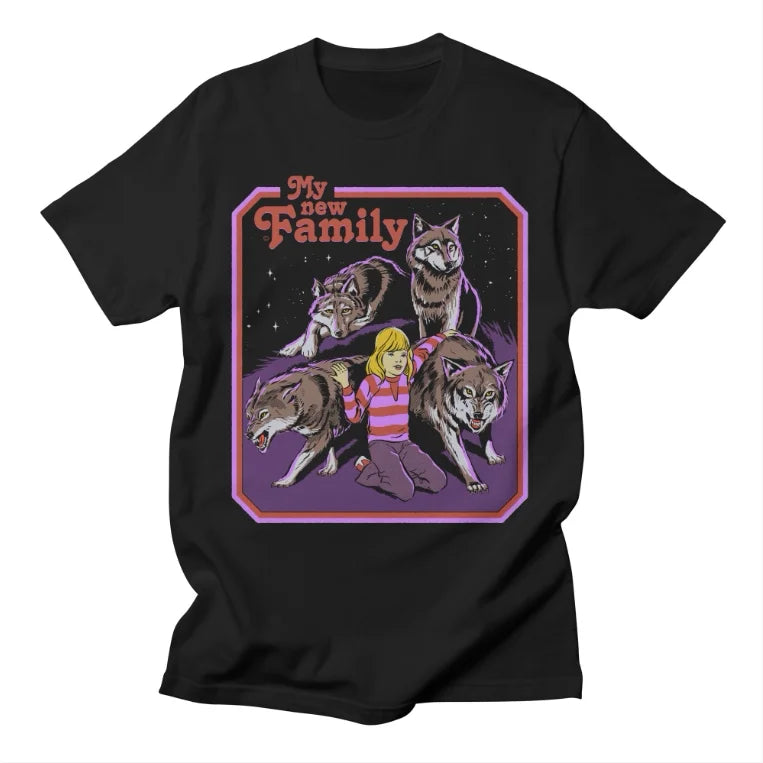 Classic Cartoon Anime, European and American Style Illustration, High Street Casual T-shirt, Men's and Women's Luxury  Top 2026