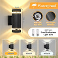 Outdoor LED Wall Lights  Replaceable Light Bulb E27 Waterproof Wall Lamp for Modern Home Interior Stairs Lighting Decoration