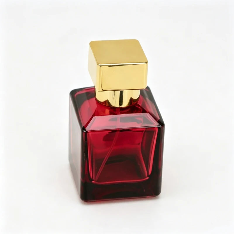 Perfume Bottle Spray 50ml High-end Glass Portable Travel Delicate Perfume Bottle Empty Bottle Dispenser