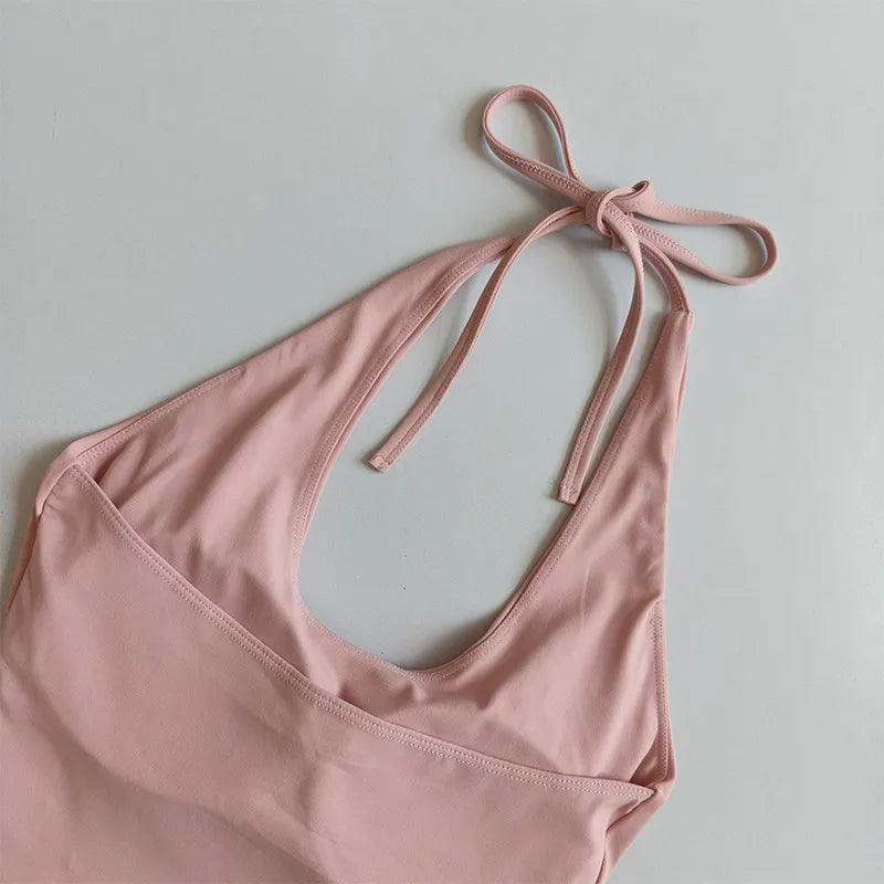 Women's Slimming Halter Neck Tube Top Yoga Vest One Cup Back Sling Fixed Gather Gym Outerwear for Summer Sexy Fitness Bras