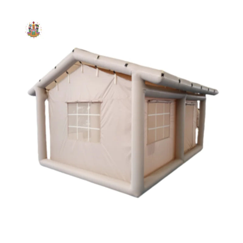 Large Waterproof Durable Inflatable Tent, Family Airtight House for Camping RV Travel
