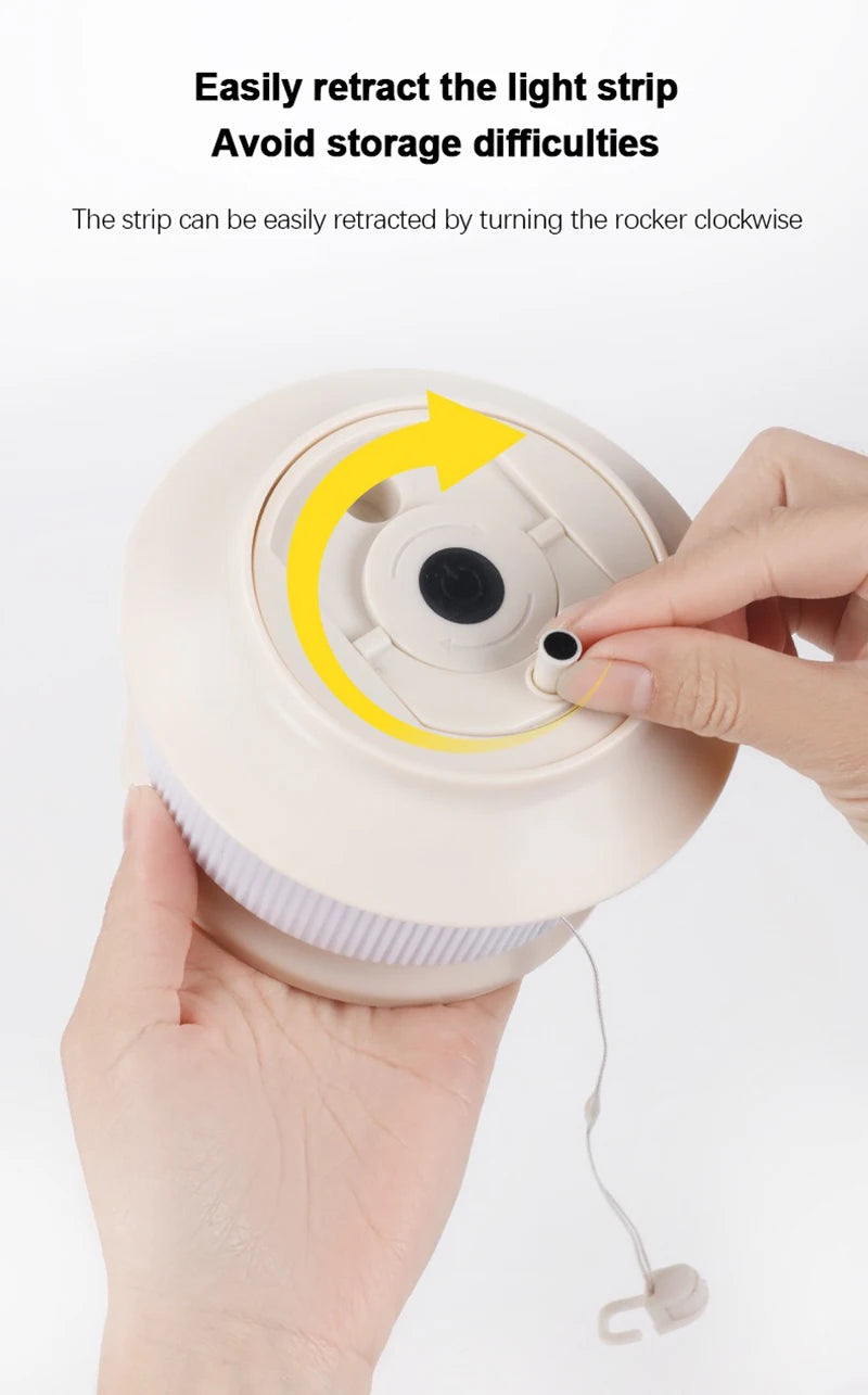 Outdoor Camping Light Star River Tape Measure Camping Atmosphere Light Waterproof Portable String Light Camping Tent Light