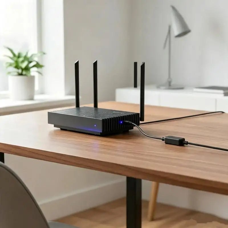 Router Automatic Reboot Cable 24H Auto Reset Multi Voltage Support For Home Office Wifi Routers