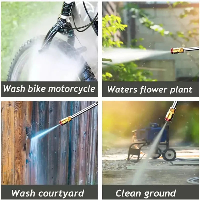 High Pressure Washer Cordless Rechargeable Foam Generator Household Garden Cleaning Irrigation Tools without Battery