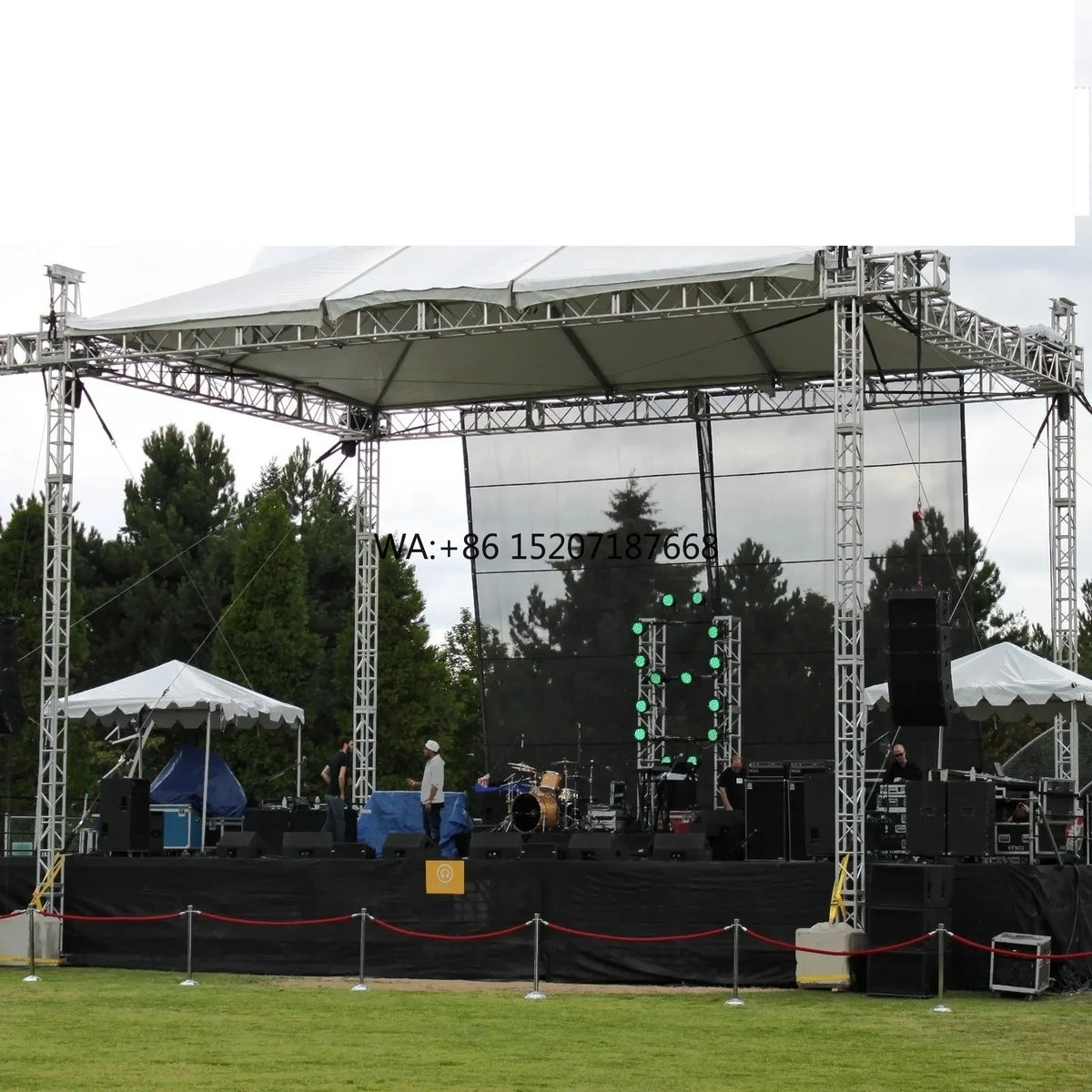 Aluminum DJ Show Lighting Truss Outdoor Concert Event Wedding Stage Truss Display Truss Structure
