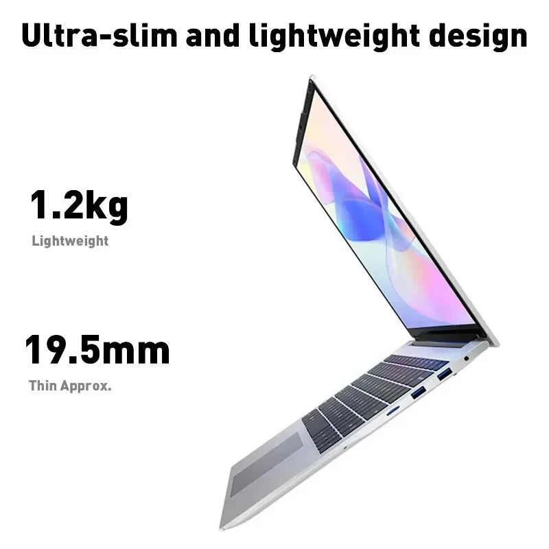 New Ultra Slim 14.1" Laptop Intel Core i9-9900 32GB 2TB Gaming Computer PC Windows11 Gamer office  Notebook 1920*1080