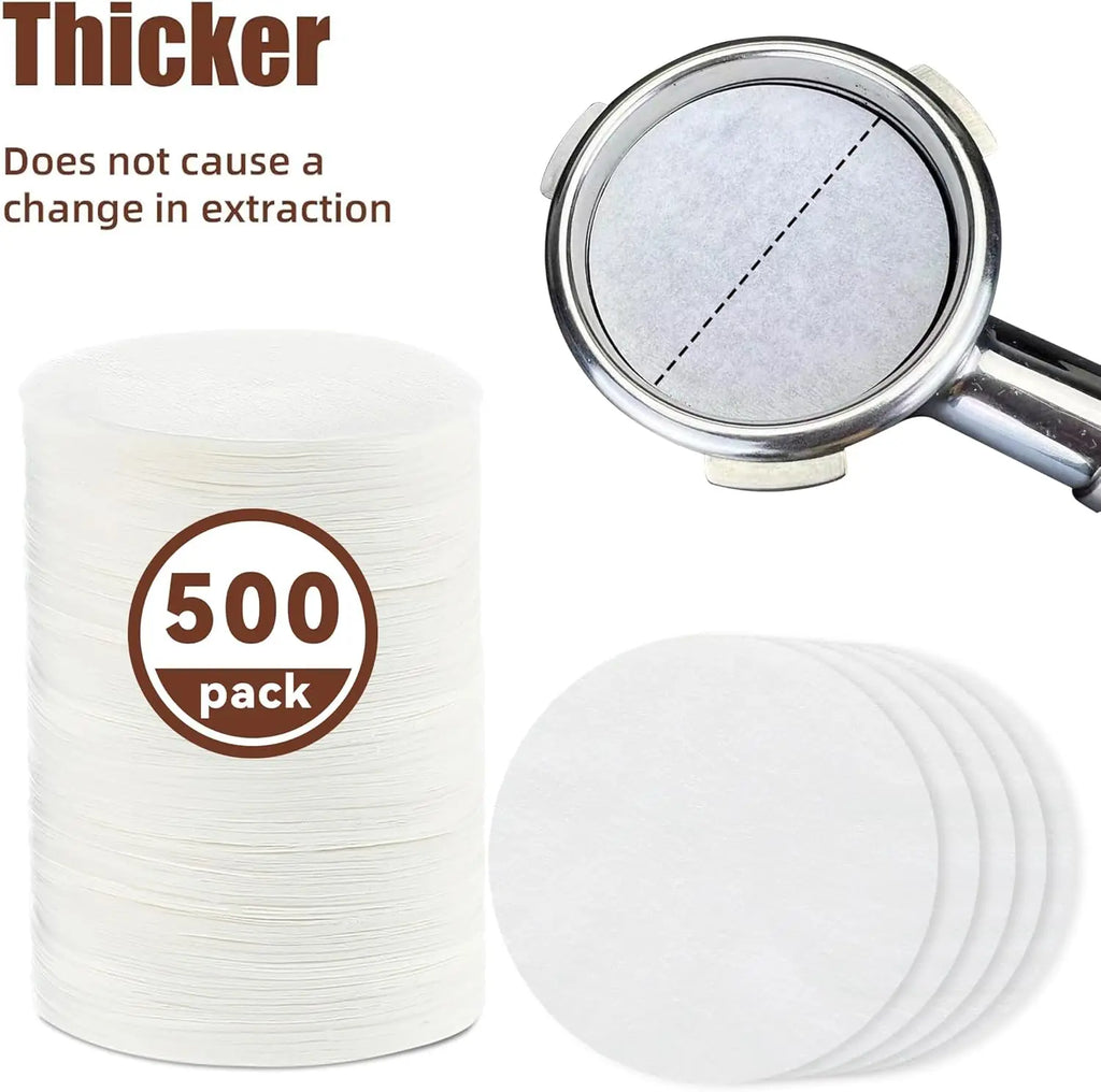 500pcs Coffee Filter Paper for Ninja Espresso Machine ES601 ES701