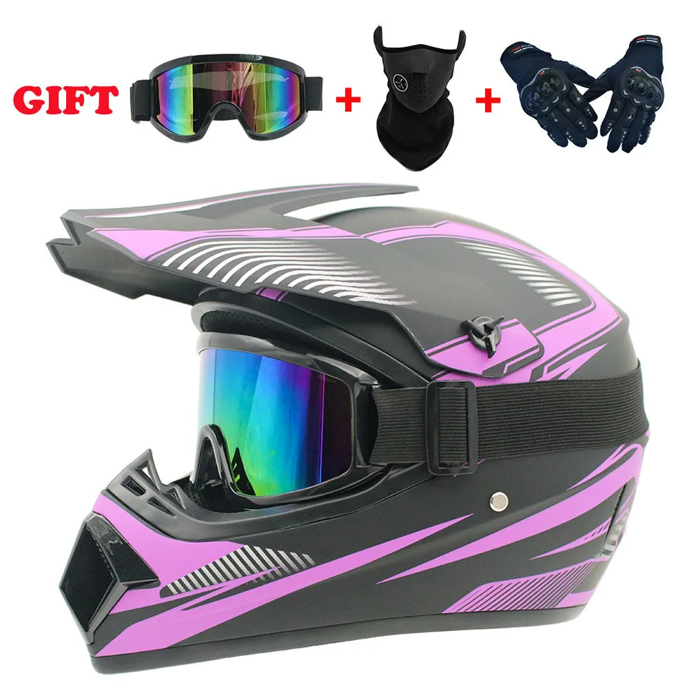 All-New Full Face Off-Road Motorcycle Helmet Downhill AM DH Motocross Cross Casco Capacete Helmets + Free Shipping & 3 Gifts
