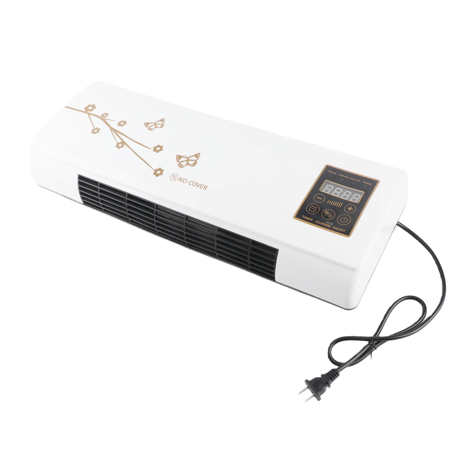 Air Heater Wall Mount Electric Heater for Bedroom Living Room