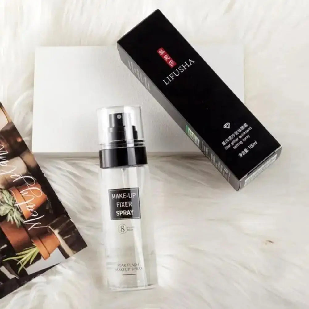 Professional Makeup Setting Spray Quick Drying Finish Mist For Face Foundation Long Lasting Anti-Drop Fixer Spray Beauty Makeup