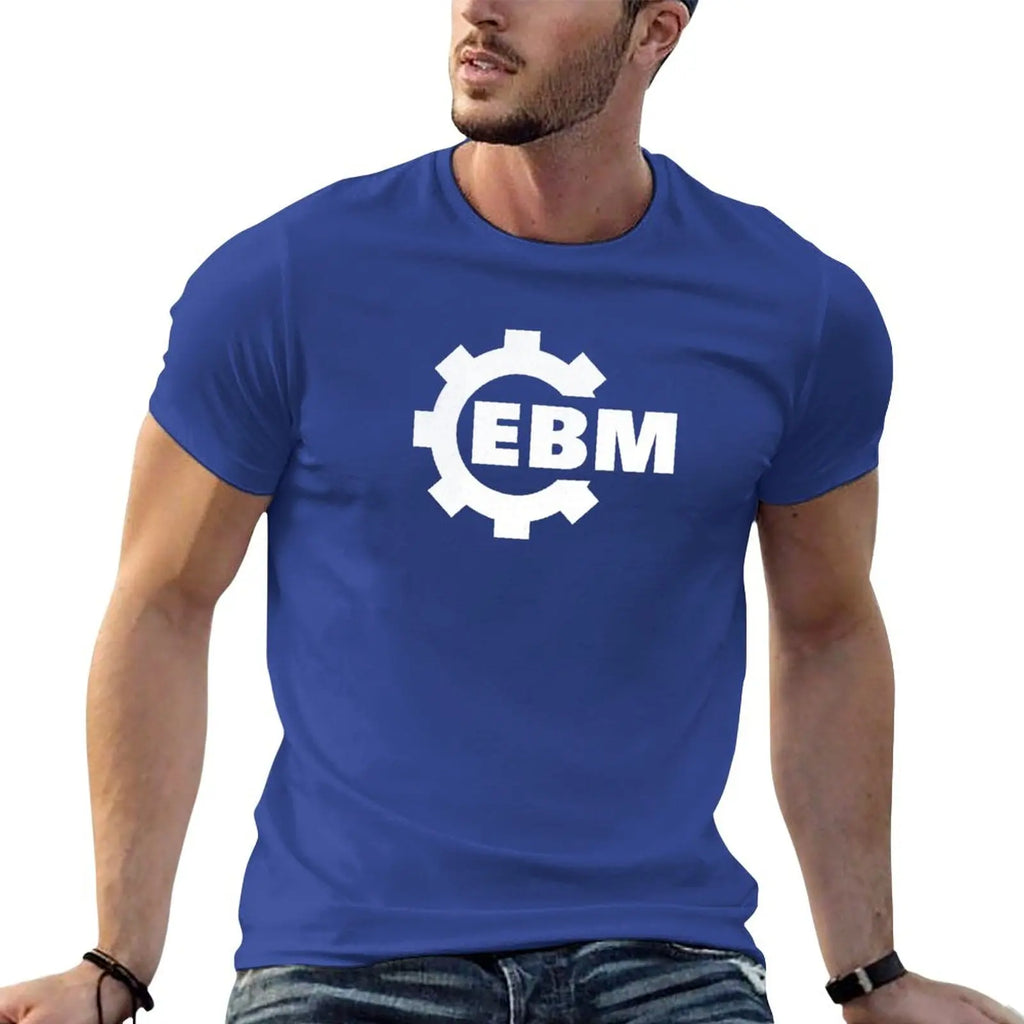 New EBM Techno Dark T-Shirt oversized t shirts graphic t shirts funny t shirts for men