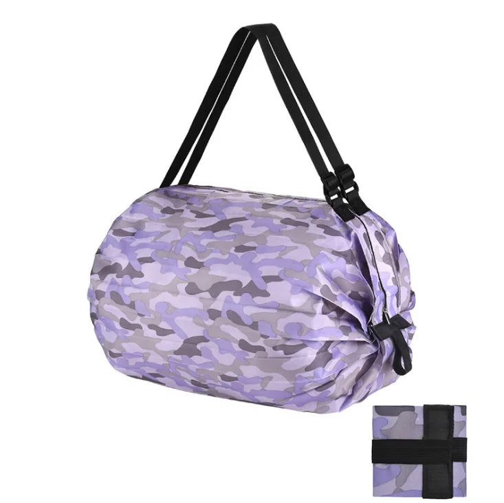Portable Shopping Bag Large Capacity Foldable Storage Shoulder Bag Travel Handbags With Handle Outdoor EDC Camp Beach Bag