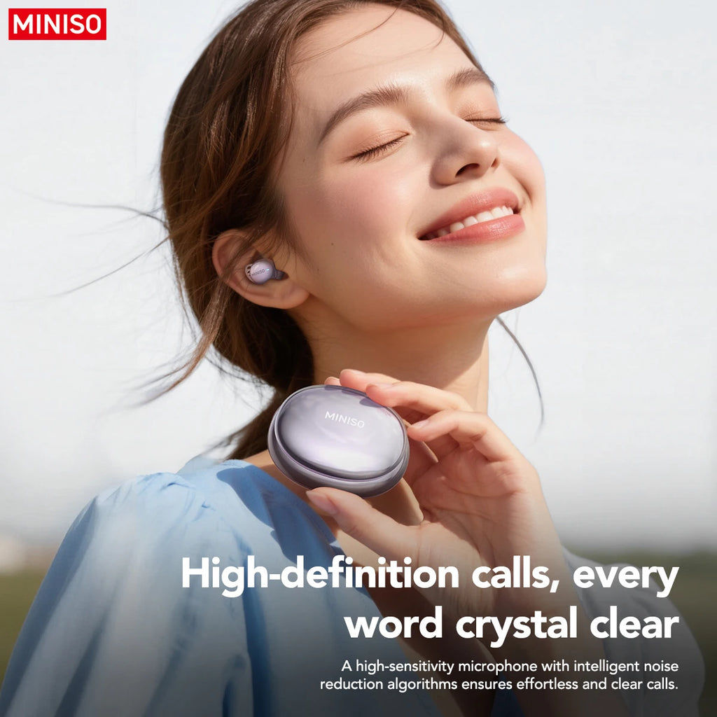 MINISO MS216 TWS Wireless Earbuds Bluetooth 6.0 Headphones AI Translator Earbuds TWS in-Ear Wireless Earphones Ultra-Light