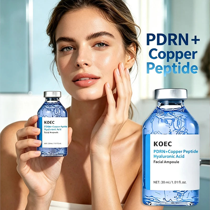 Pdrn Salmon Moisturizing Essence Collagen Blue Copper Peptide Deeply Moisturize Improve Dry Dull Firm Skin Korean Skincare New