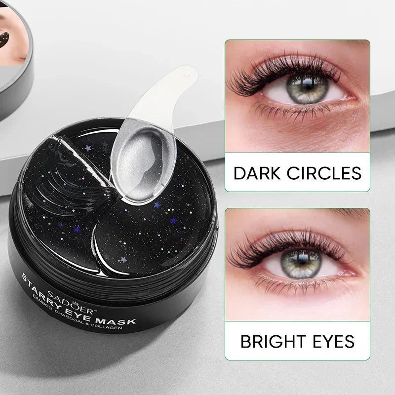 60 pieces of SADOER multi combination collagen eye mask, anti dark circles, eye bags removal, moisturizing, firming, eye patch,