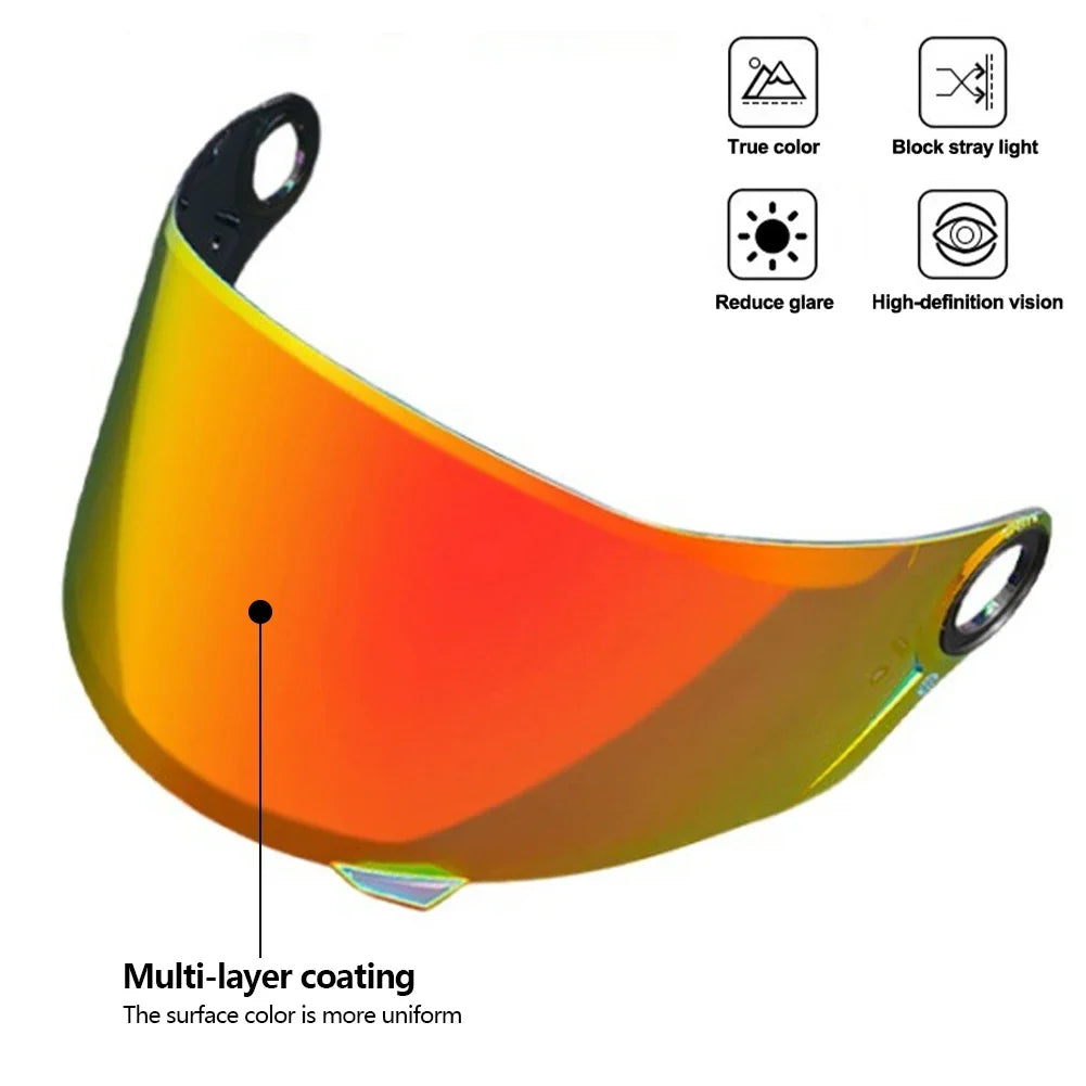 For LS2 FF358 FF396 FF300 Compact ST Motorcycle Helmet Visor Lens Shield Glasses Full Face Pin Accesorios Para Moto Casque