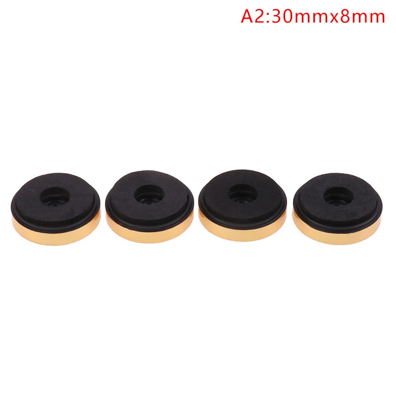 4pcs/lot Speaker Spikes Stand Feets Audio Active Speakers Repair Parts Accessories DIY For Home Theater Sound System