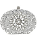 Women's Evening Bags Sparkly Rhinestone Clutch Purses Luxury Handbags