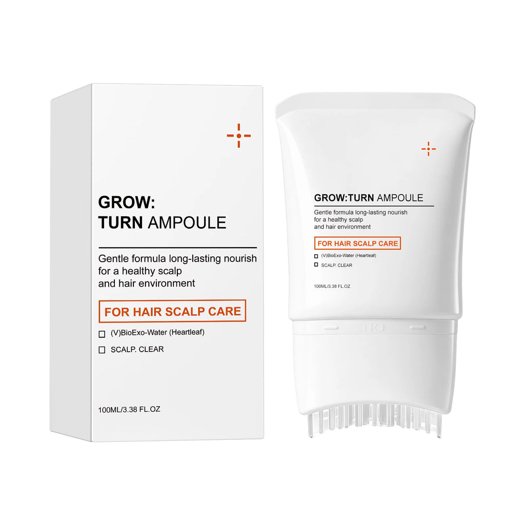 Volumizing Hair Serum Nourishing Scalp Follicles Anti Hairs Loss Treatment Anti-Frizz Smoothing Soften Hair Regrowth Roller Ball