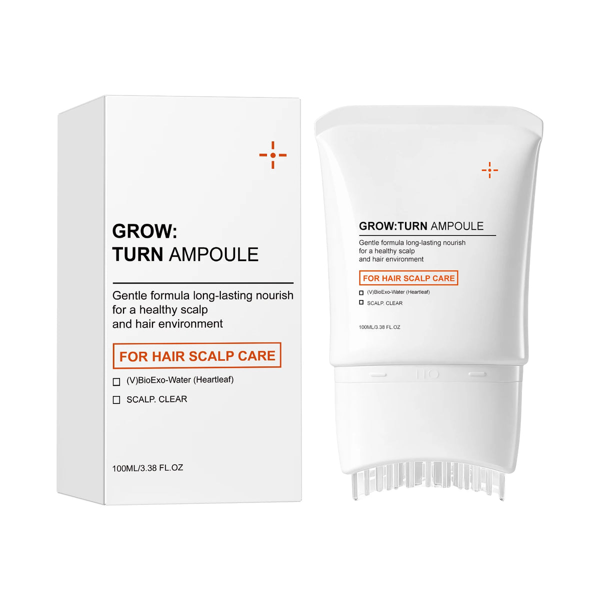 Volumizing Hair Serum Nourishing Scalp Follicles Anti Hairs Loss Treatment Anti-Frizz Smoothing Soften Hair Regrowth Roller Ball