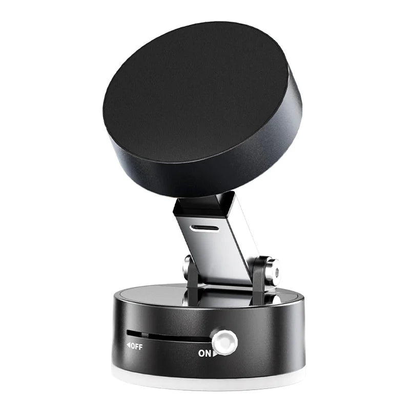 Ultra Magnetic Phone Holder Foldable Car Phone Mount Dashboard Phone Bracket 360 Degree Rotation Vacuum Suction Cup GPS Stand