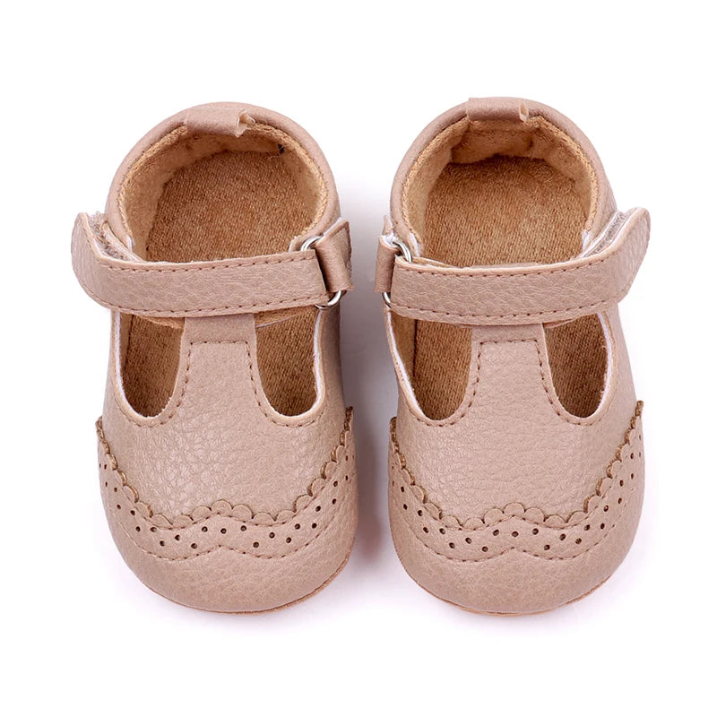 Baby Girl Sandal for Spring and Autumn 0-9-18 Months 11cm/12cm/13cm soft PU and TPR Anti-slip Hollow Breathable 2023 New Fashion