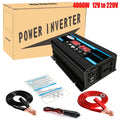 4000/6000W Inverter 12v 220v 110v Modified Sine Wave Car Power Inverter Transformer Convert LCD Display Vehicle Inverter 2USB
