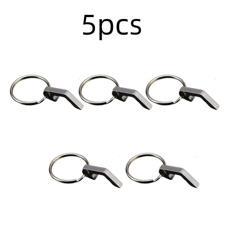 3 styles Portable Mini Bottle Opener Stainless Steel Titanium Alloy Key Ring Carry Easily Bar Tool Kitchen Gadgets