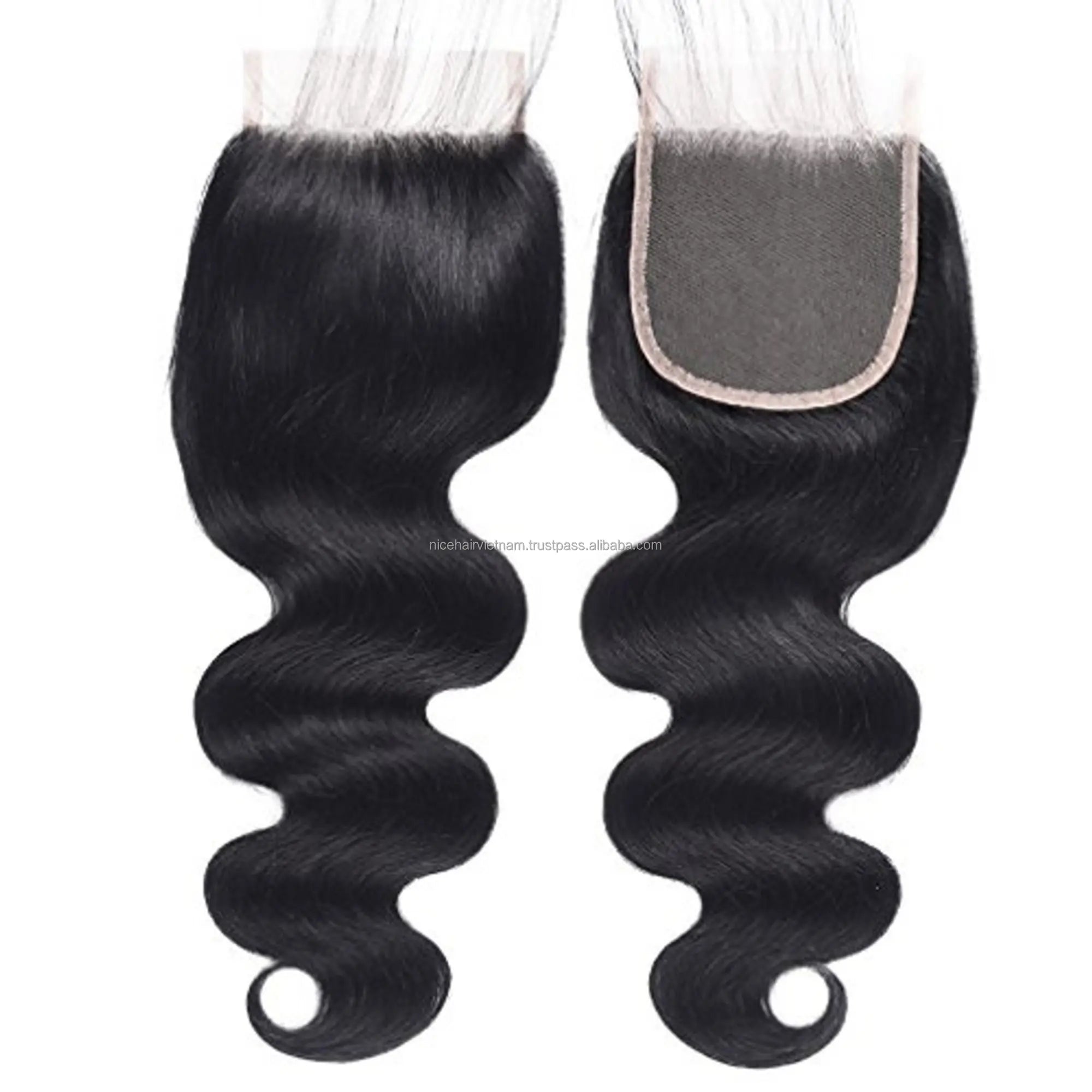 Human Hair Extensions Closure Hair Cuticle Aligned Hair Lace Closure Wigs Wholesale Products Sale Vietnamese Original 2025