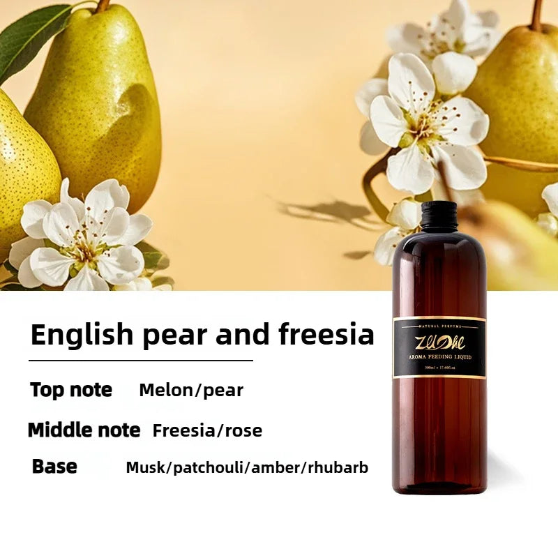 Refill Liquid For Aromatherapy Diffuser Fireless Aroma Essential Oil Long Lasting Car Home Bedroom Hotel Fragrance Scent Refill