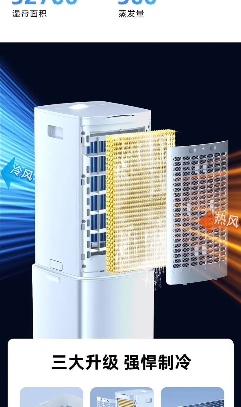 Haier air conditioner fan refrigeration fan household single cooling water cooler air conditioner mobile small air conditioner