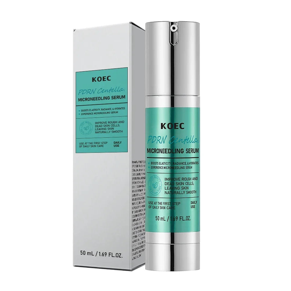 Soothing Microneedle Serum, Centella Asiatica & Propolis For Skin Barrier, Pore Care Exfoliating Korean Glass Skin Essence 50g